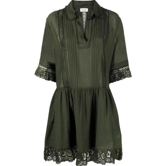 NWT Zadig & Voltaire Rosea Tomboy Dress Sz. M - Picture 3 of 6